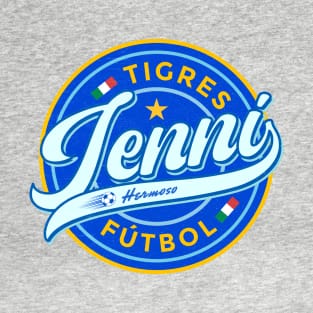 Jenni Hermoso Tigres Futbol Badge T-Shirt